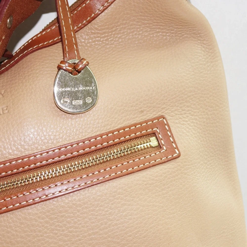 Vintage Dooney & Bourke 1975‎ Large Leather Hobo